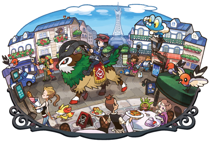 Illustration for article titled Smash Shot of the Day: Ooh la la Lumiose! New Stage Reveal!